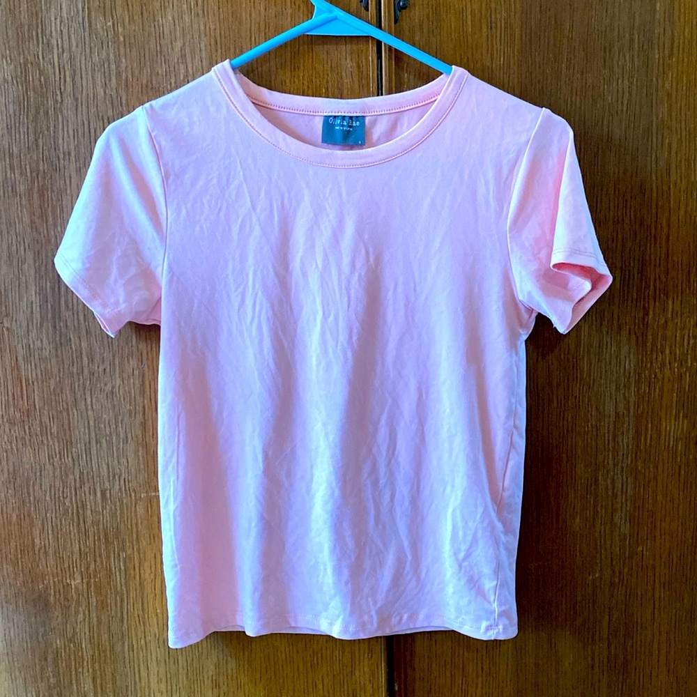 NWT Olivia Rae pink t-shirt